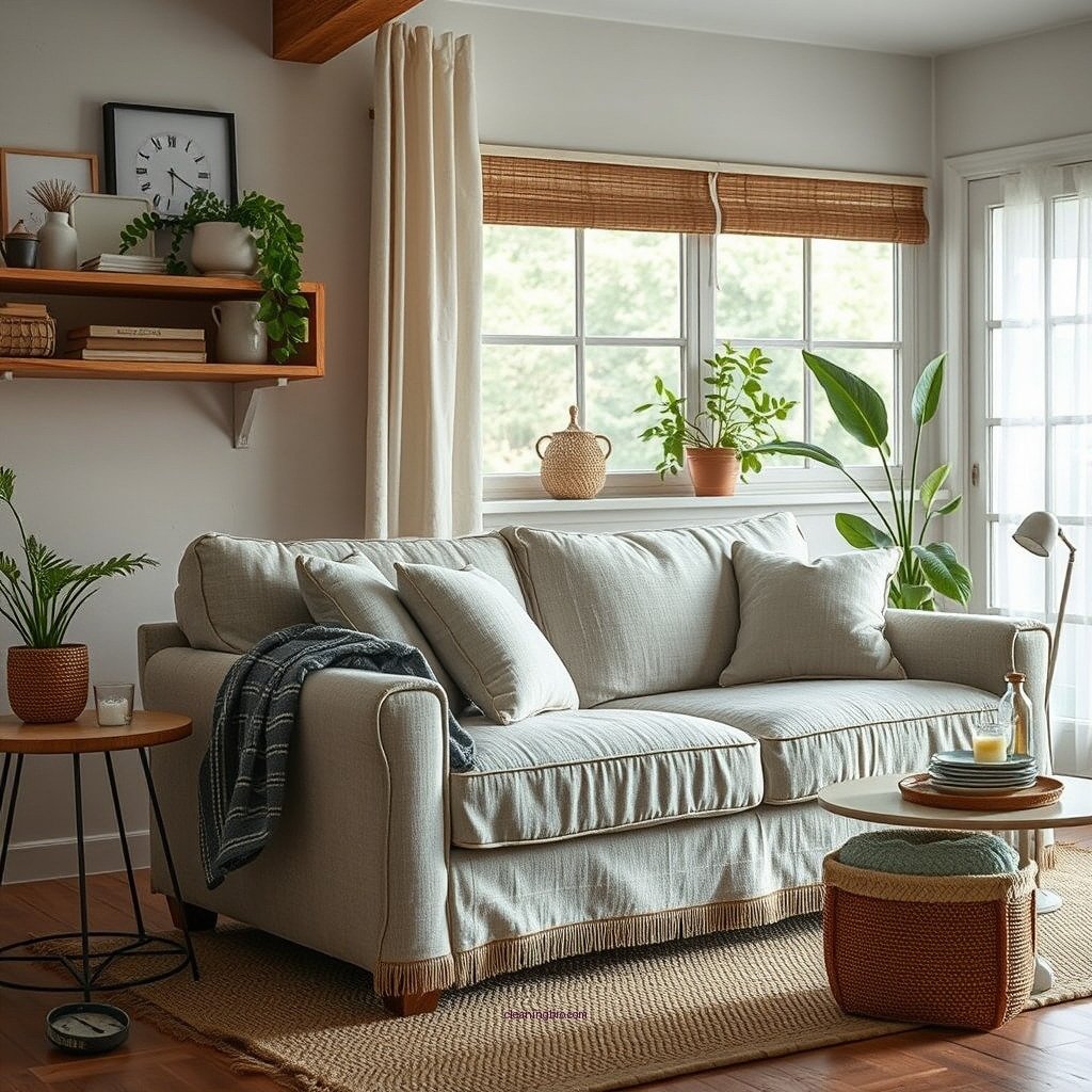 Preparing for Cleaning - how to clean linen furniture