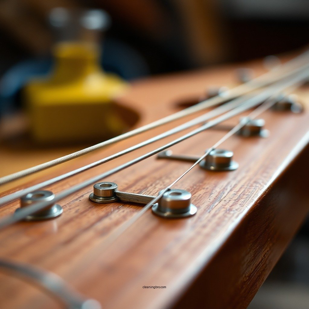 Remove Strings - how to clean maple fretboard