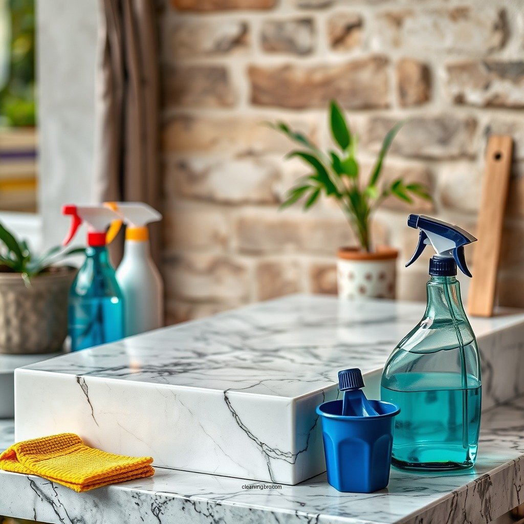 Essential Cleaning Supplies - how to clean marble tombstone