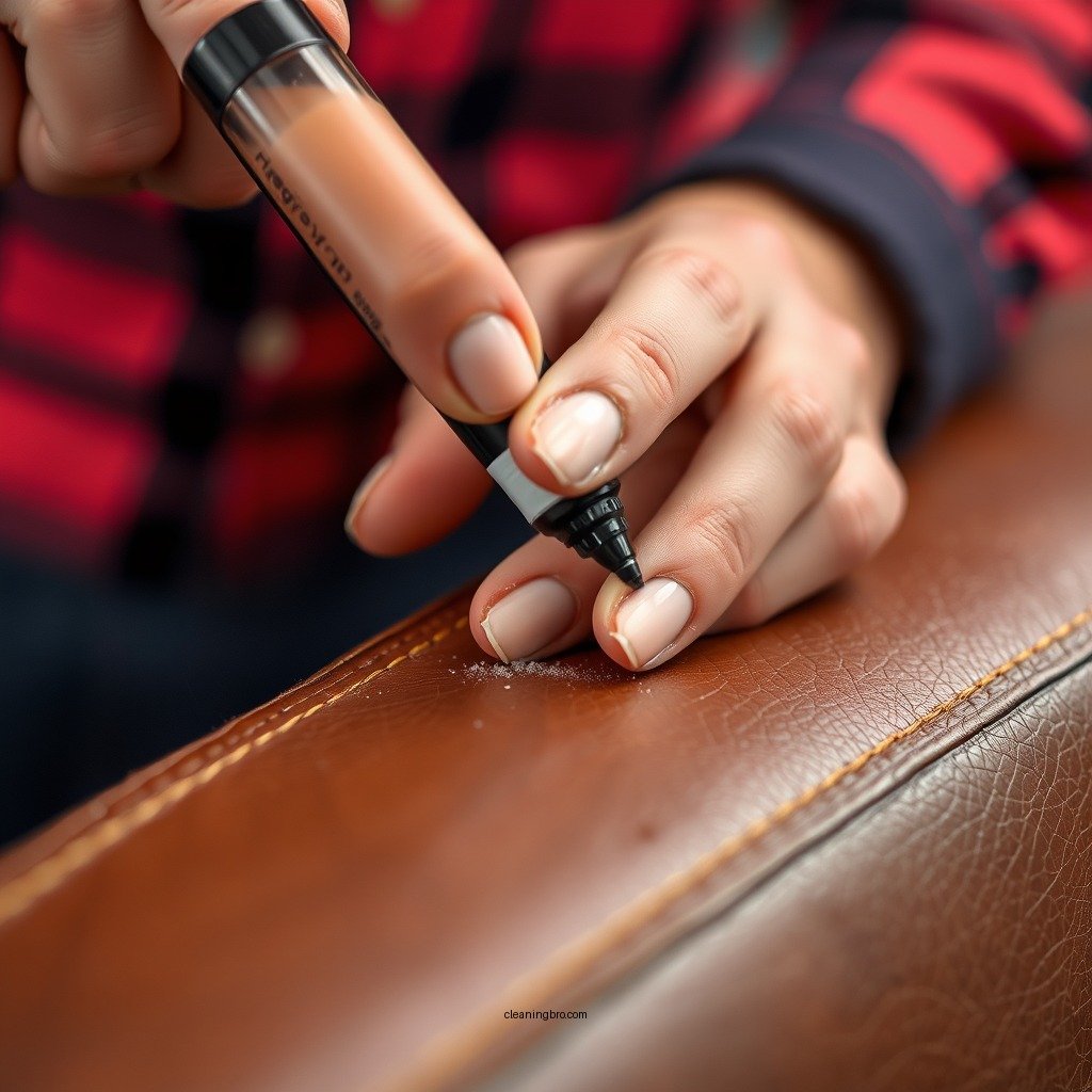 Step-by-Step Cleaning Process - how to clean marker off leather