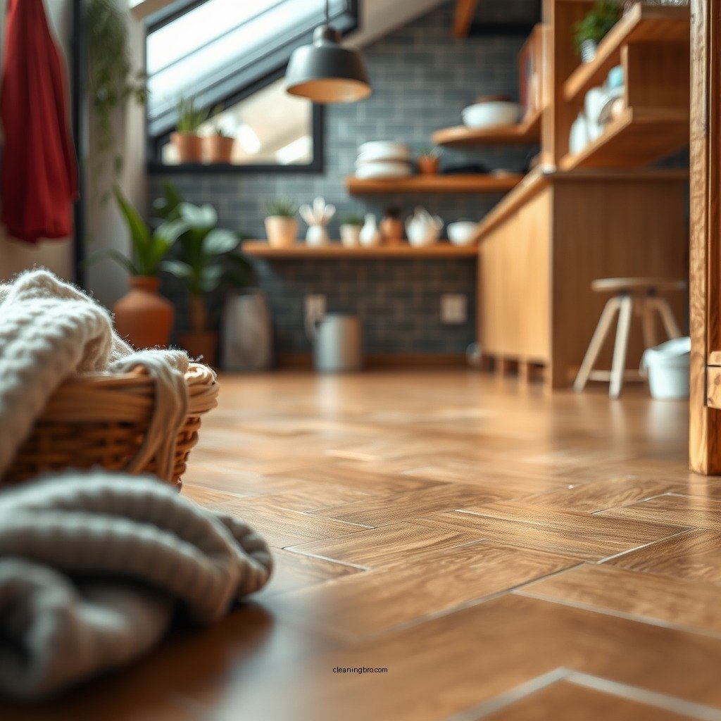 Daily Cleaning Routine - how to clean marmoleum floors