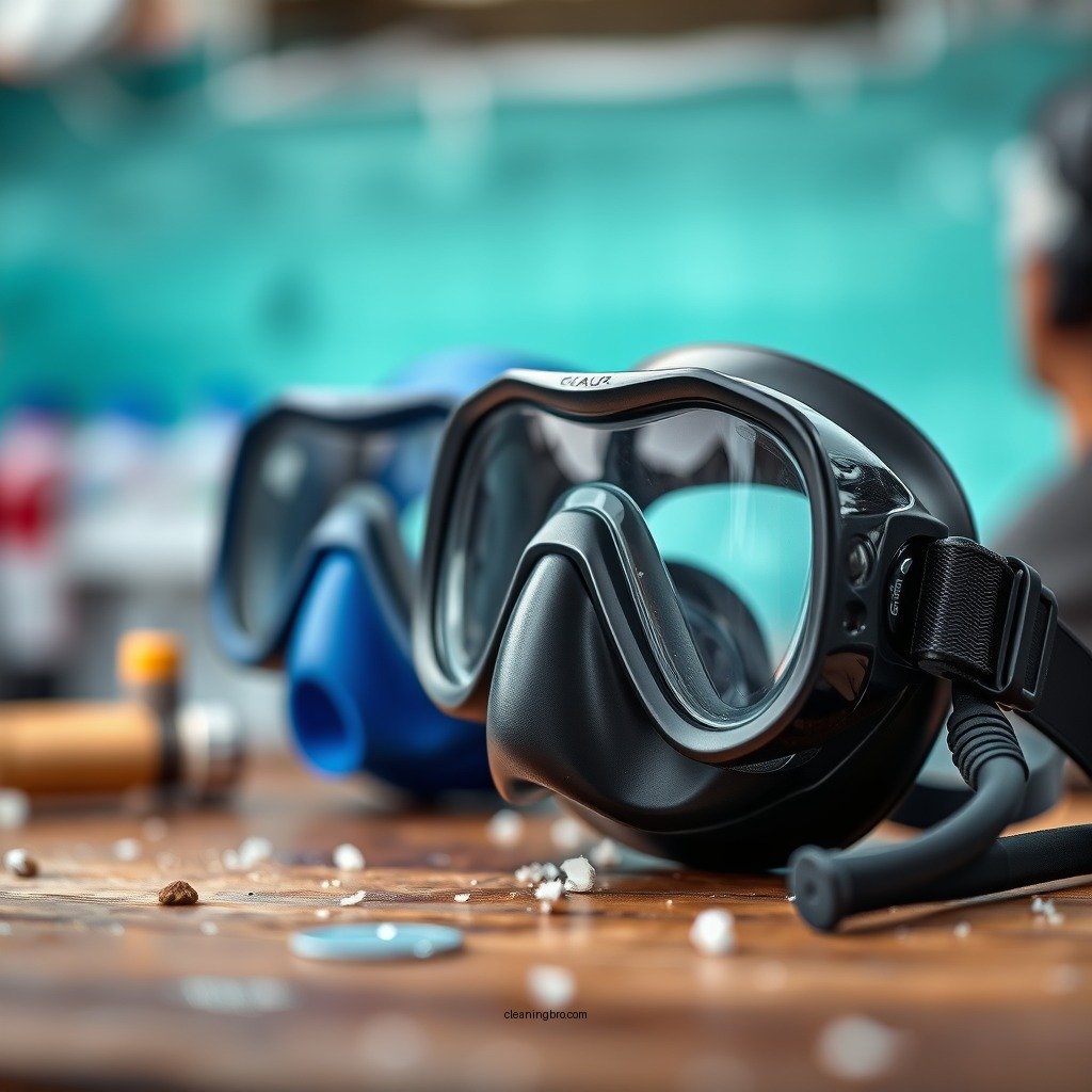 Deep Cleaning Your Gear - how to clean mask and snorkel