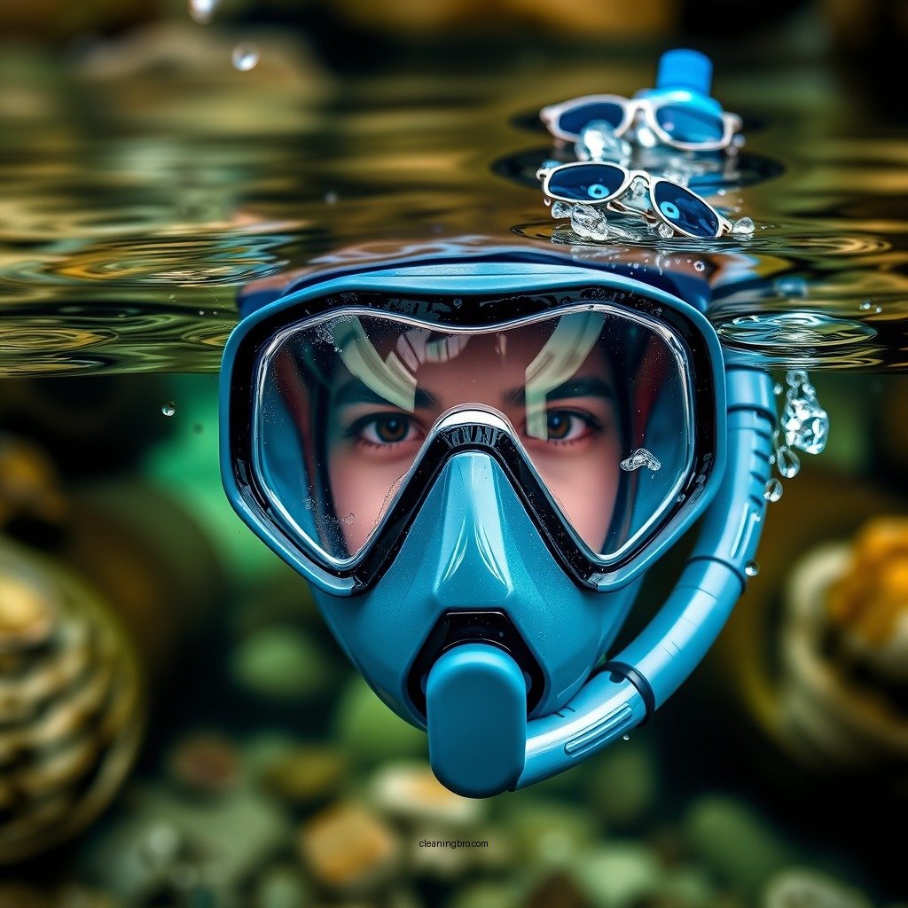 Importance of Cleaning Your Mask and Snorkel - how to clean mask and snorkel