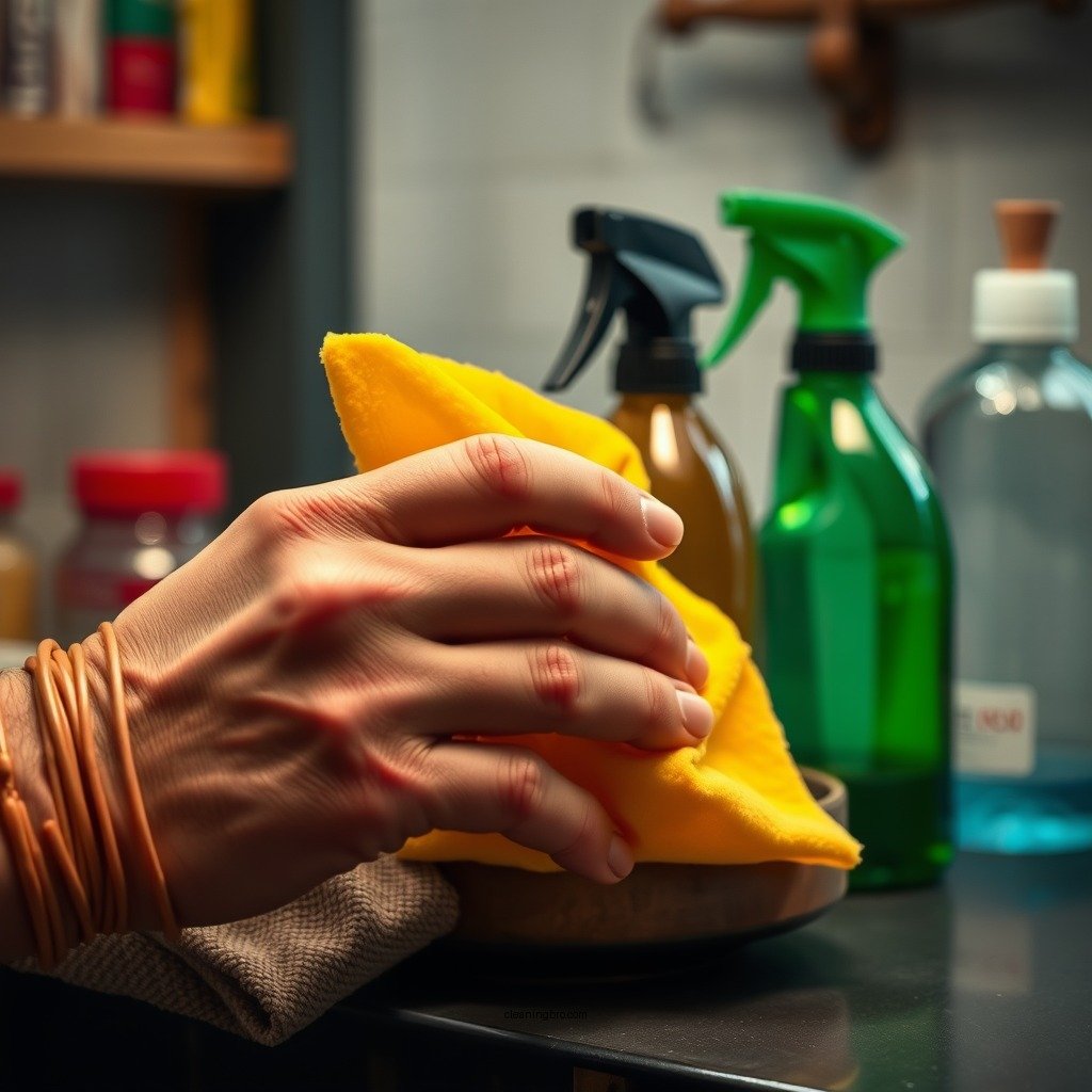 Essential Cleaning Supplies - how to clean meteorite ring