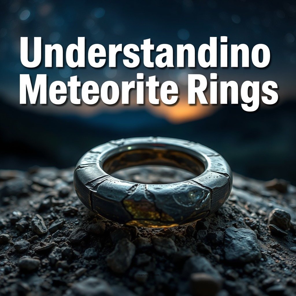 Understanding Meteorite Rings - how to clean meteorite ring