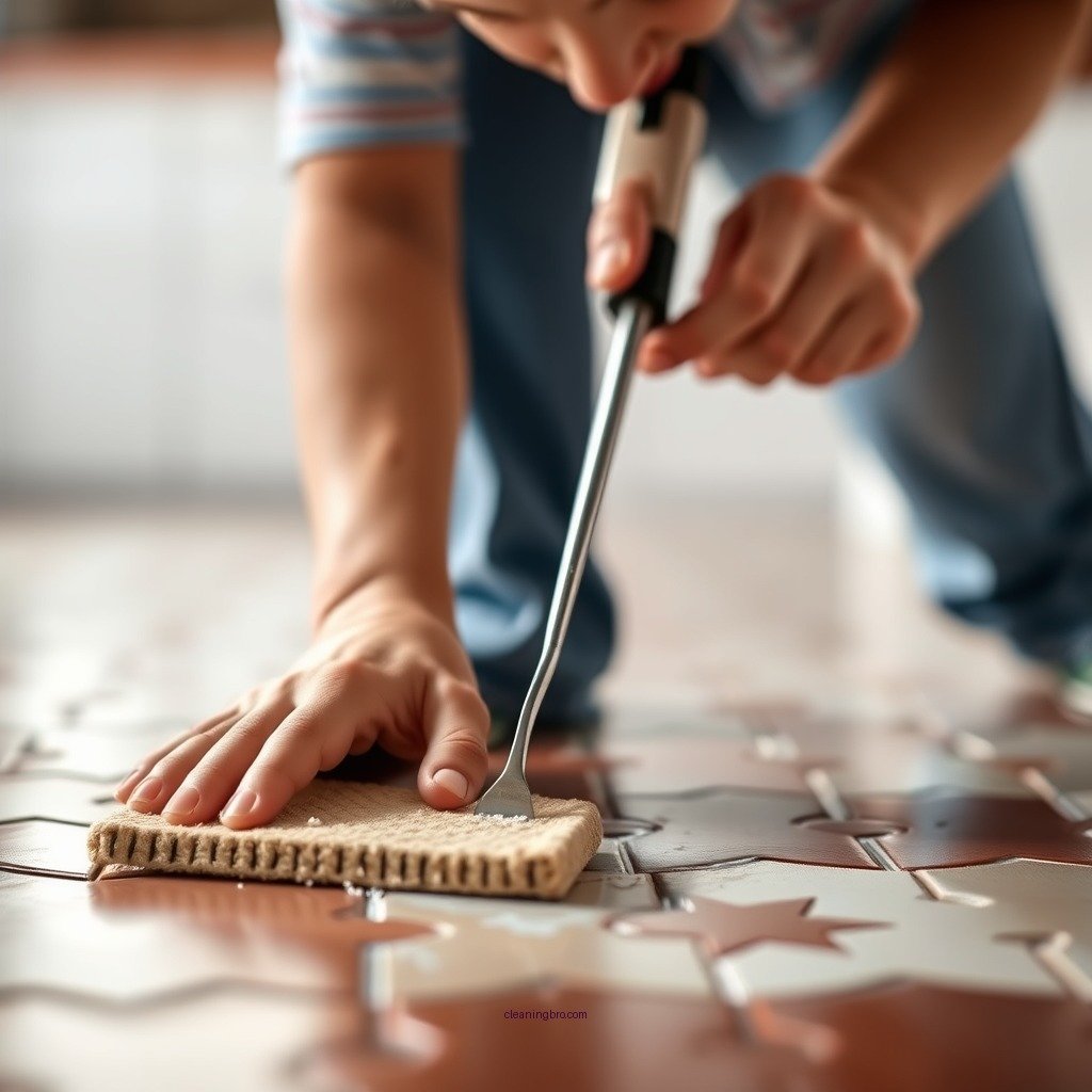 Step-by-Step Cleaning Process - how to clean mexican saltillo tile