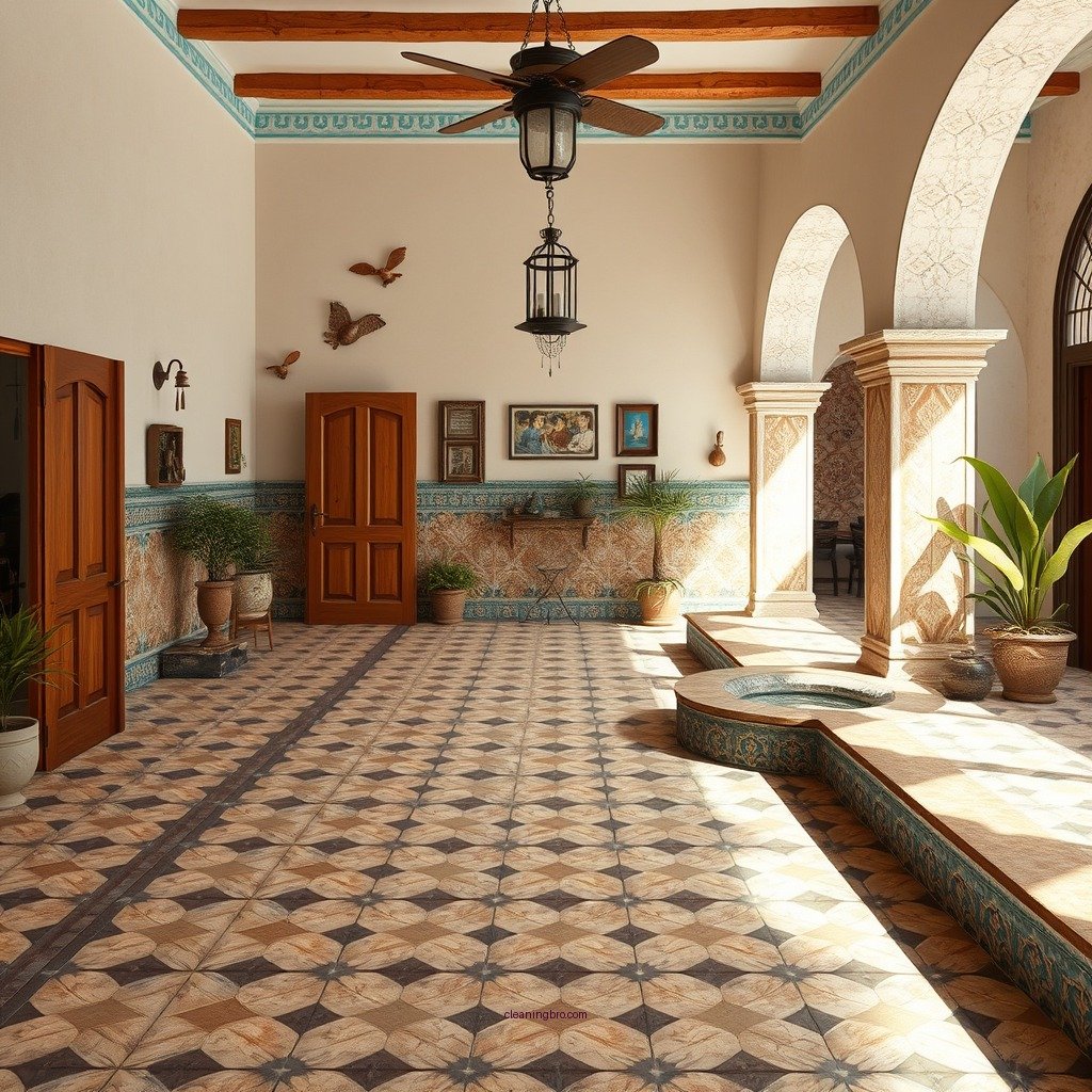 Understanding Saltillo Tile - how to clean mexican saltillo tile