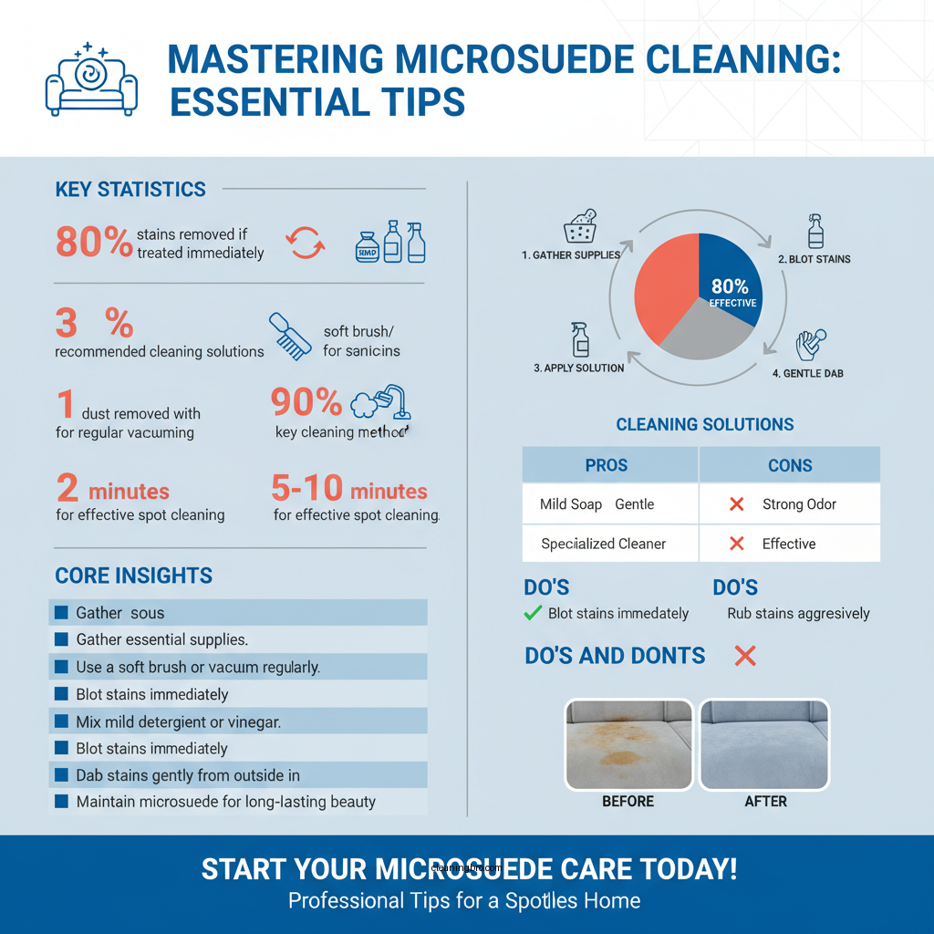 how to clean microsuede - Data Infographic and Statistics
