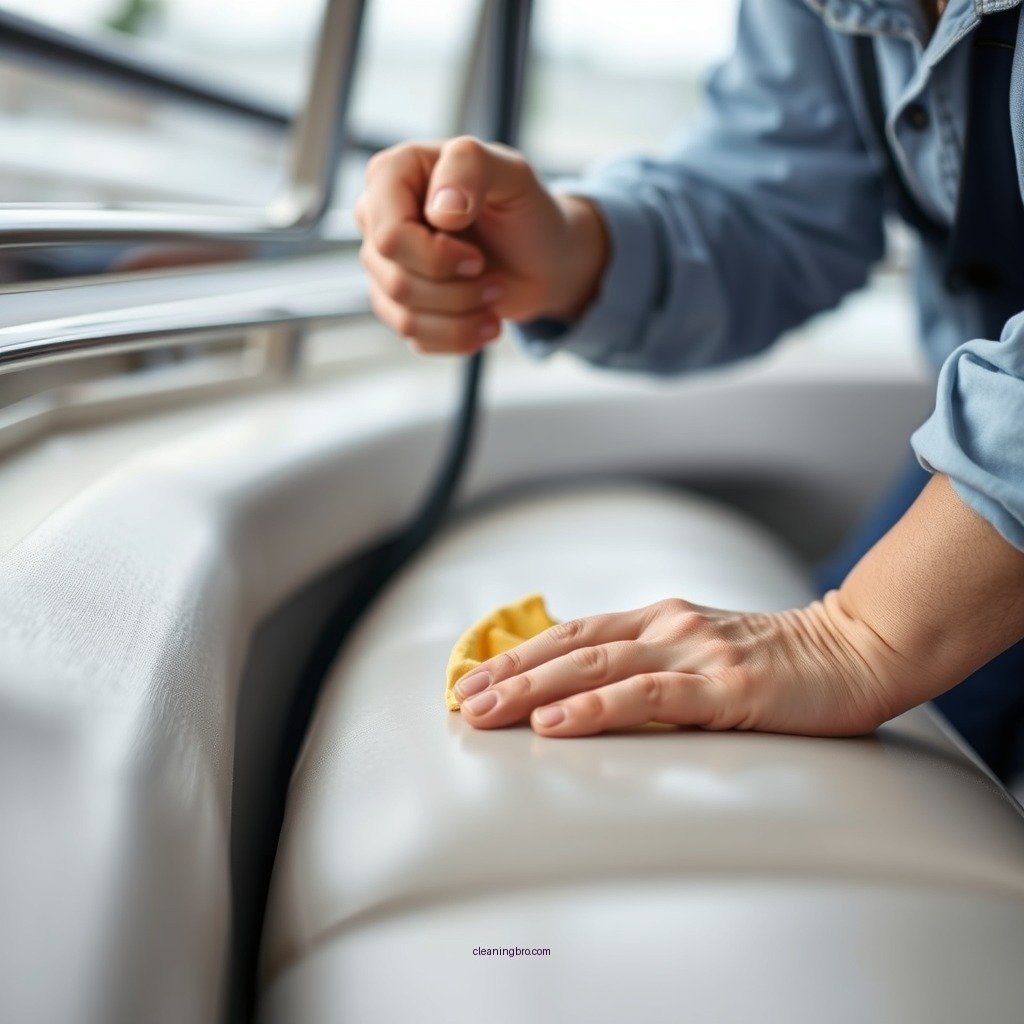 Step-by-Step Cleaning Process - how to clean mildew off boat seats