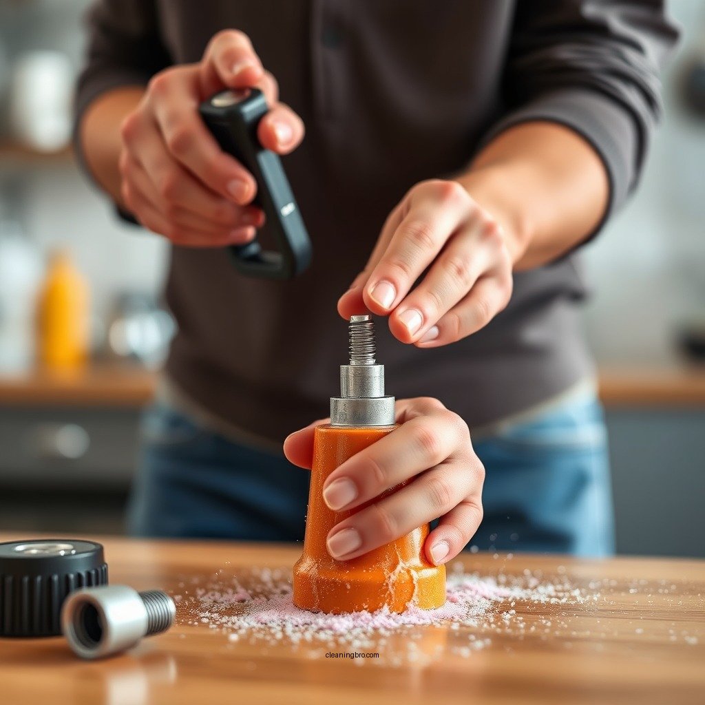 Step-by-Step Guide to Disassemble the Nozzles - how to clean mister nozzles