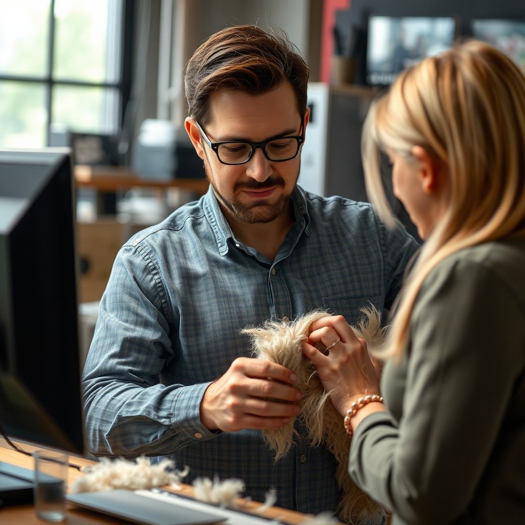 Preparing to Clean Mohair - how to clean mohair