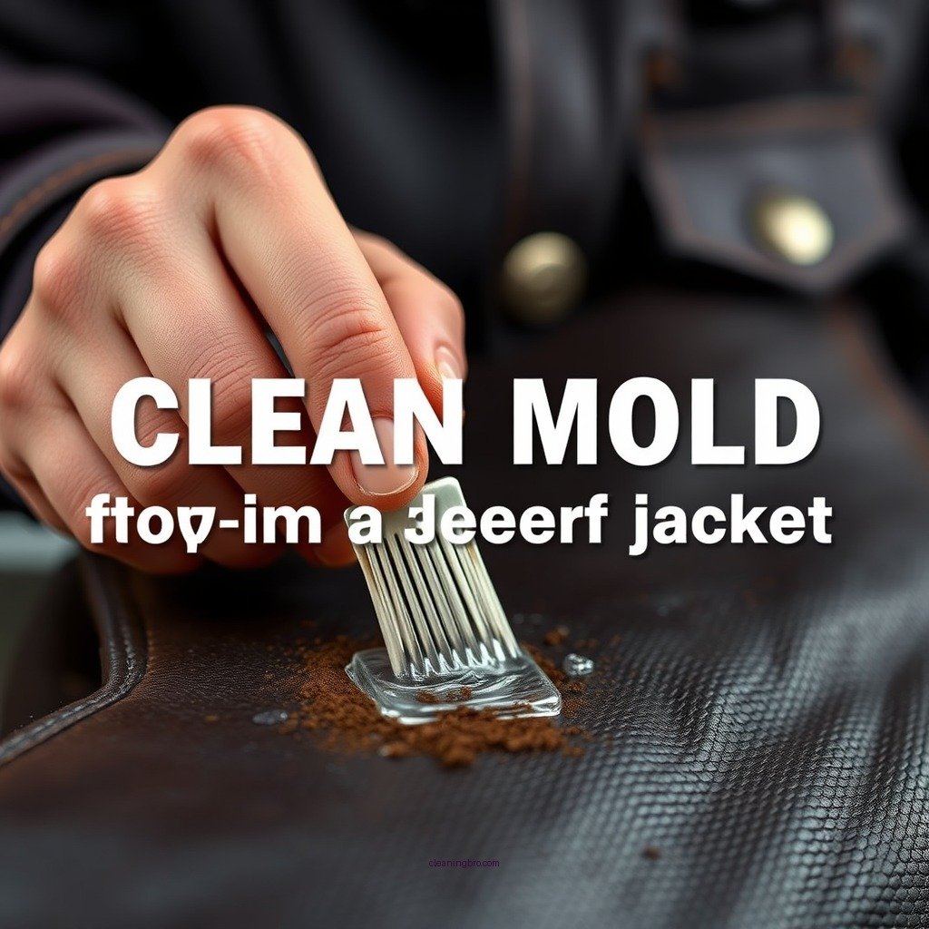 Cleaning Process: Step-by-Step - how to clean mold from a leather jacket