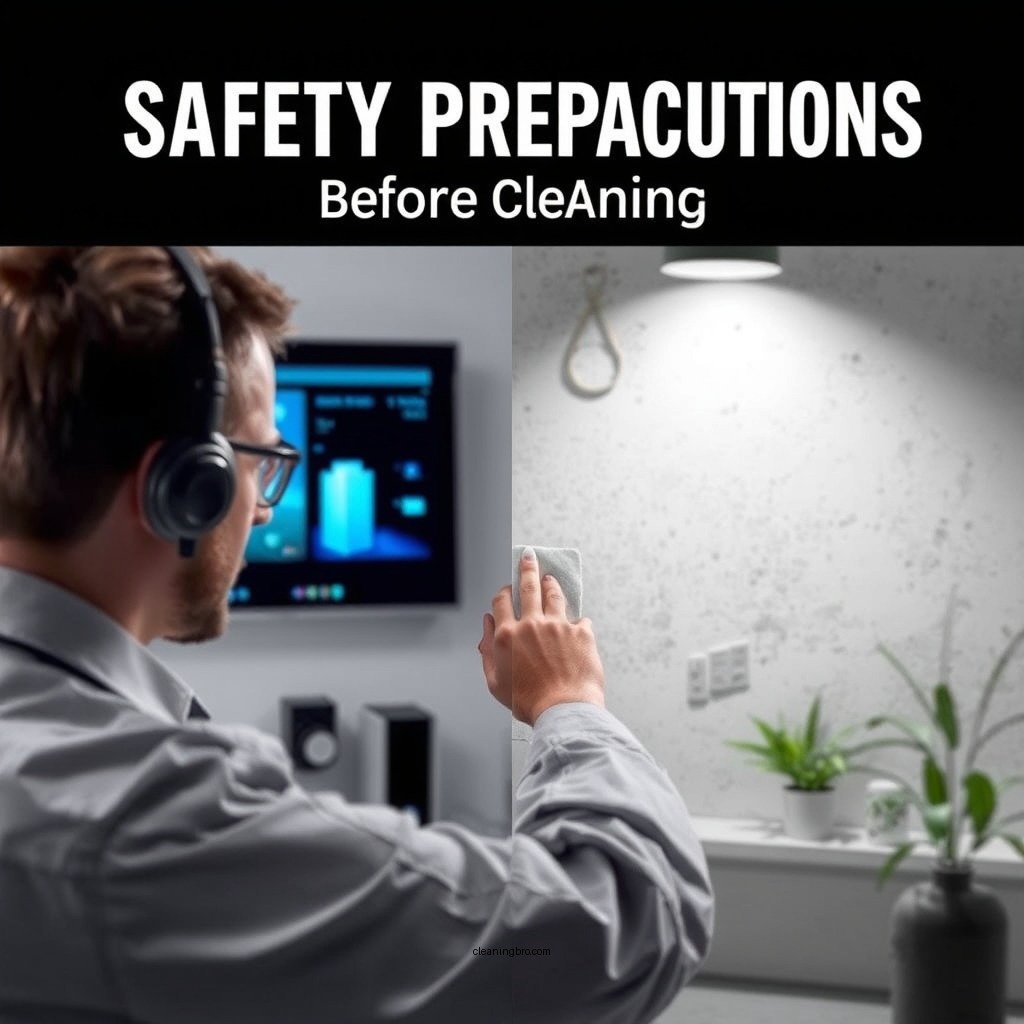 Safety Precautions Before Cleaning - how to clean mold from air vents