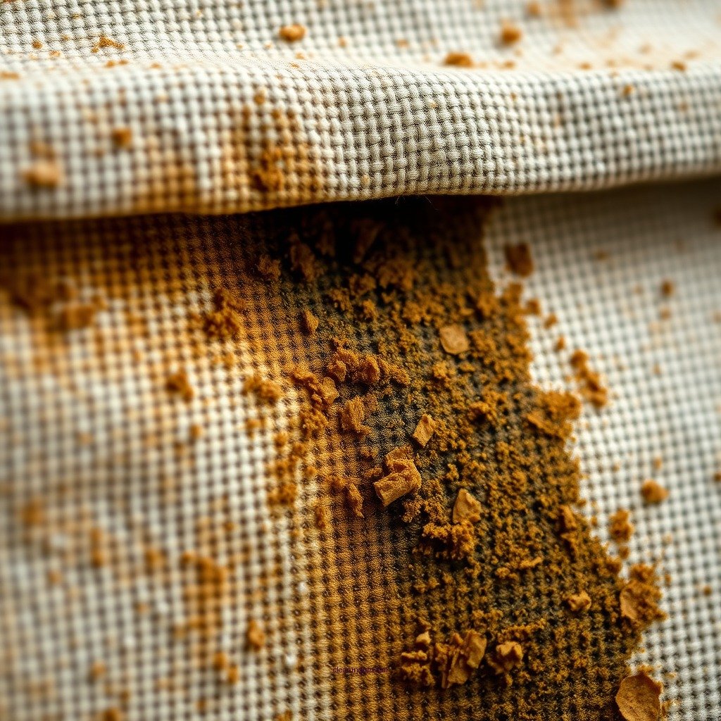 Cleaning Process - how to clean mold from canvas