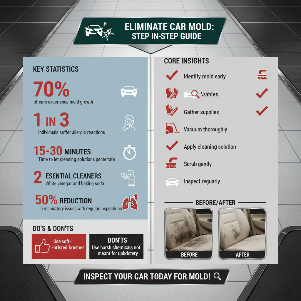 how to clean mold from car upholstery - Data Infographic and Statistics