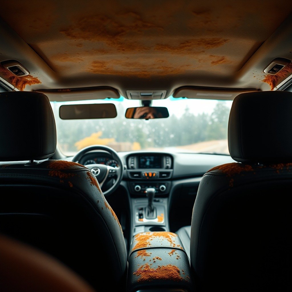 Understanding Mold Growth in Cars - how to clean mold from car upholstery