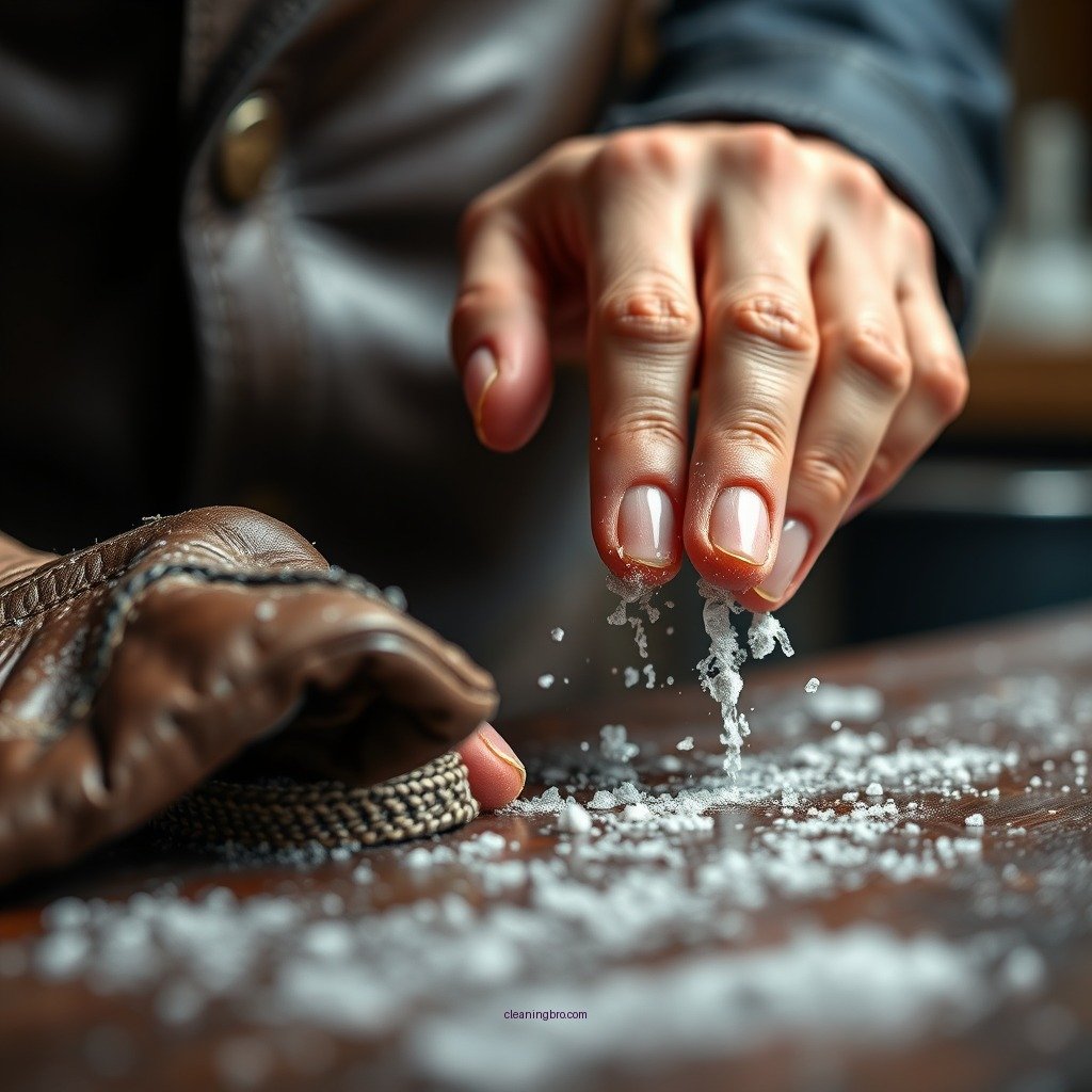 Step-by-Step Cleaning Process - how to clean mold from leather coat