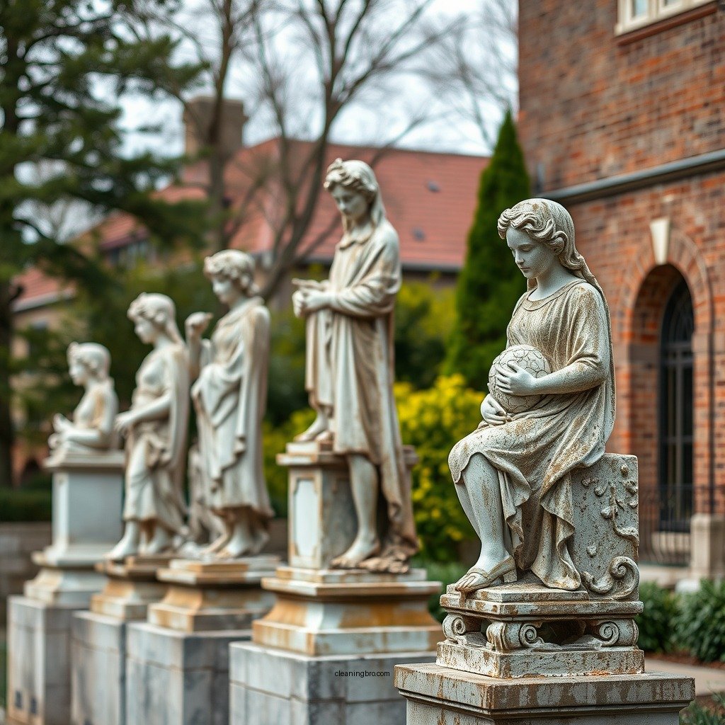 Understanding Mold Growth on Cement Statues - how to clean mold off cement statues