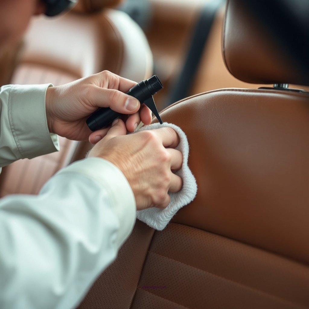 Step-by-Step Cleaning Process - how to clean mold off leather car seats