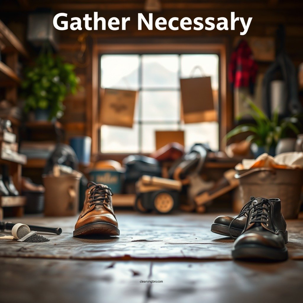Gather Necessary Supplies - how to clean mold off of leather shoes