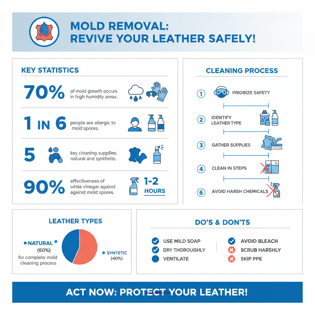 how to clean mold off of leather - Data Infographic and Statistics