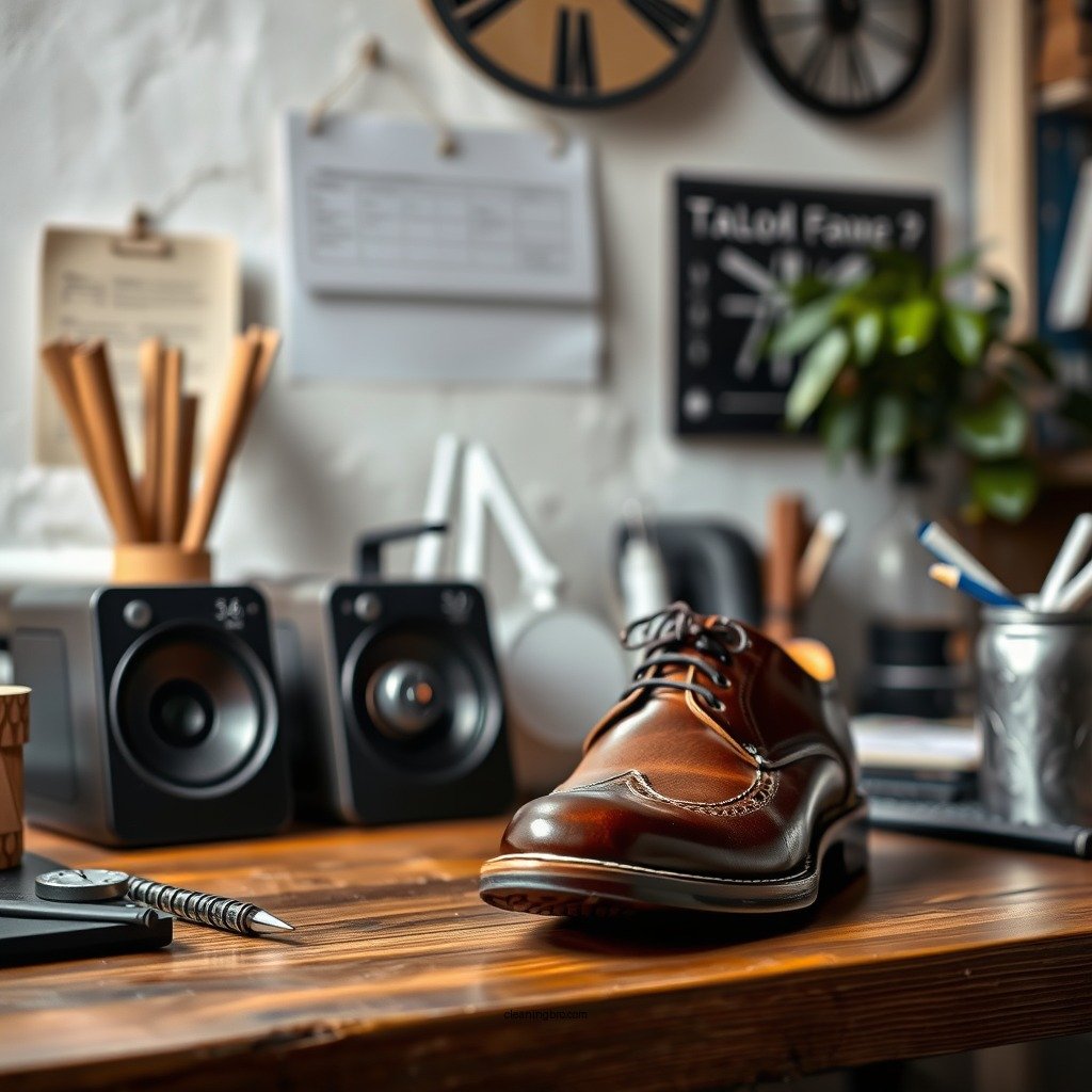 Prepare Your Workspace - how to clean mold off of leather shoes
