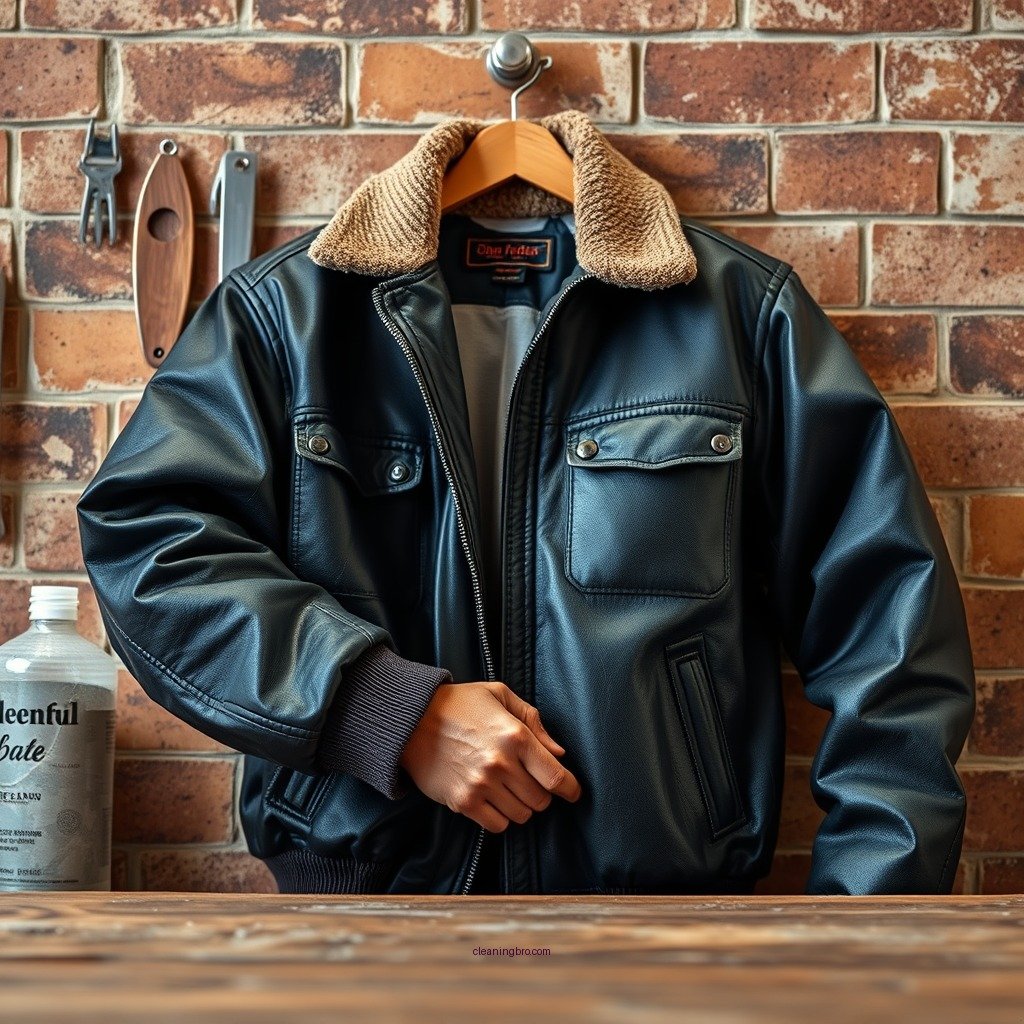 Preparing Your Cleaning Area - how to clean mold on leather jacket
