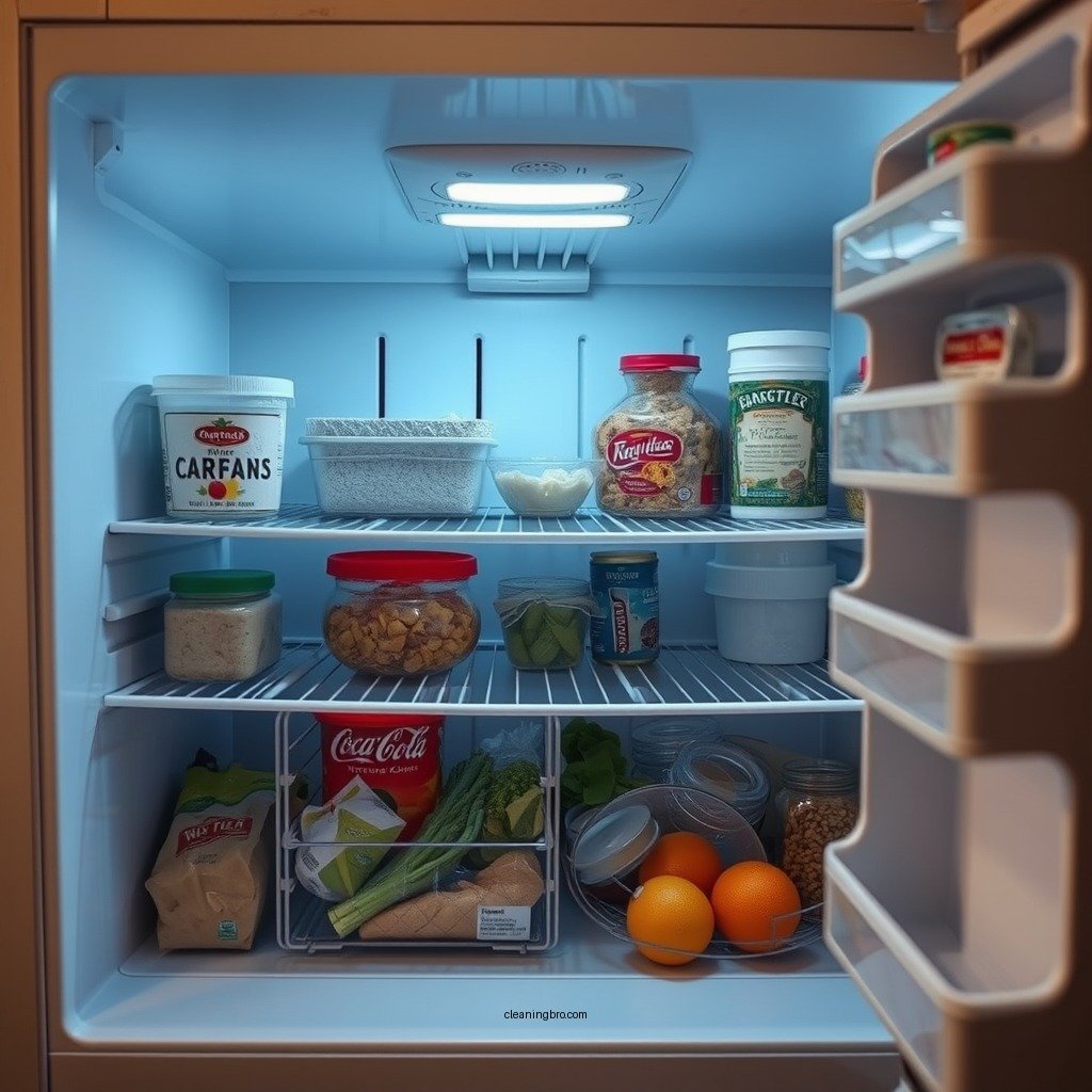 Empty the Freezer - how to clean mold out of freezer