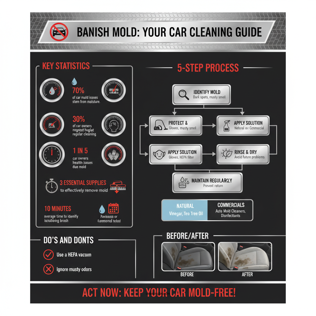 how to clean molds in car - Data Infographic and Statistics