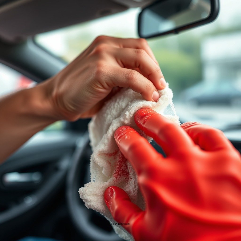 Step-by-Step Cleaning Process - how to clean molds in car