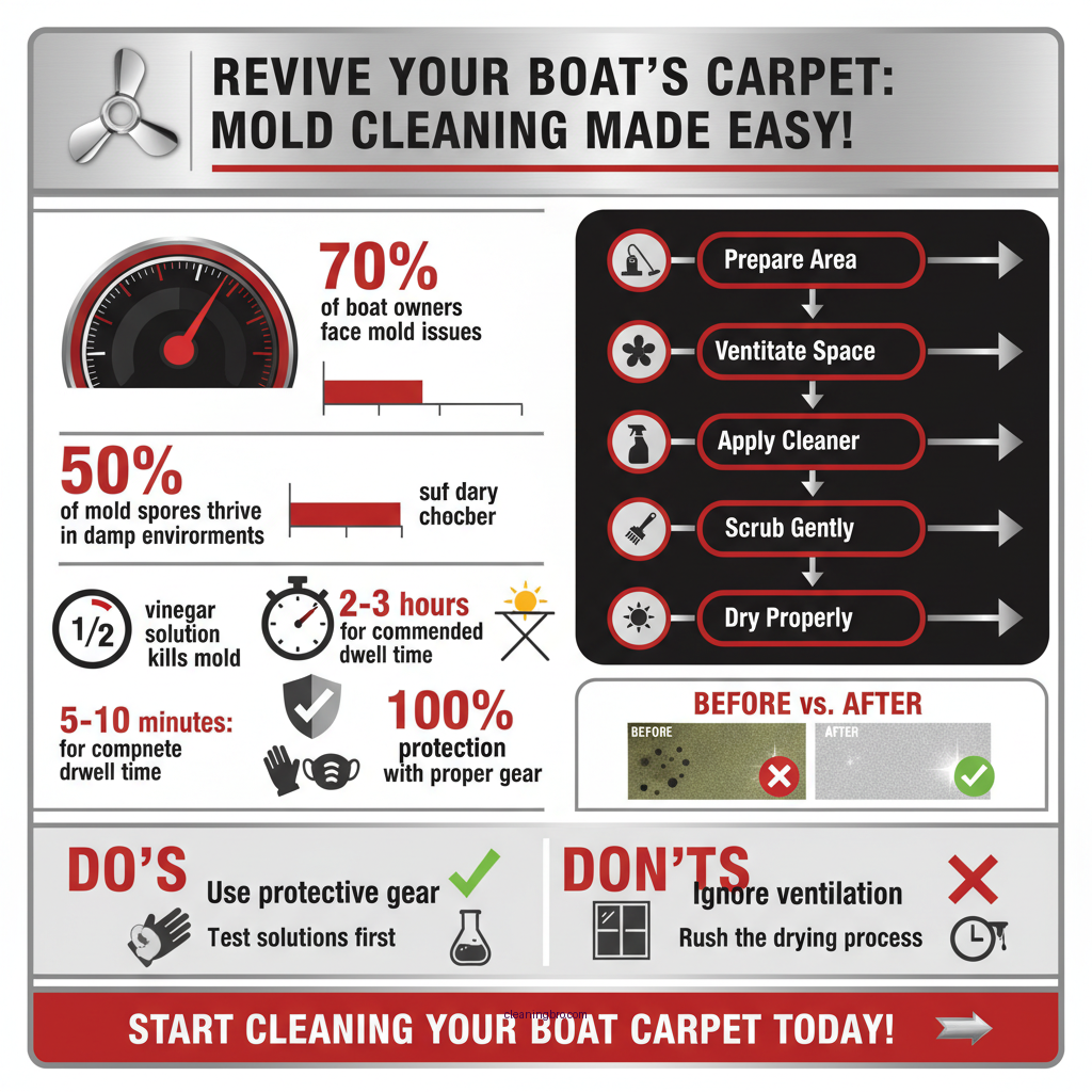how to clean moldy boat carpet - Data Infographic and Statistics