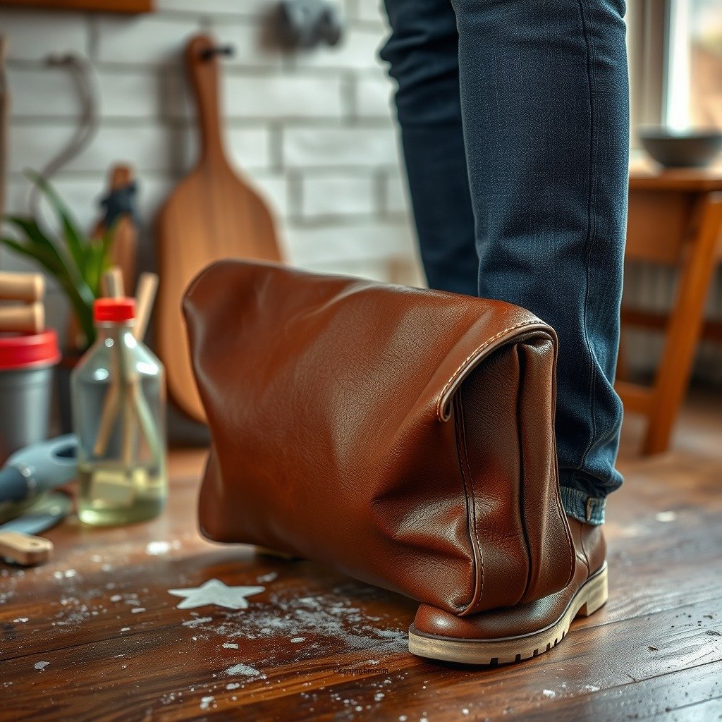 Preparing for Cleaning - how to clean moldy leather