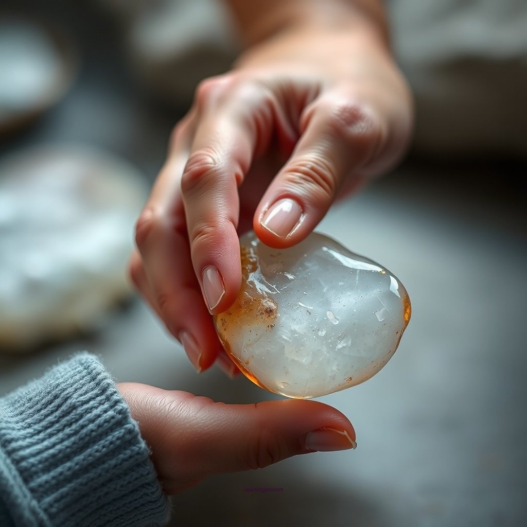 Step-by-Step Cleaning Process - how to clean moonstone