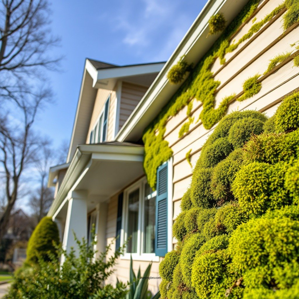 Understanding Moss Growth on Vinyl Siding - how to clean moss off vinyl siding
