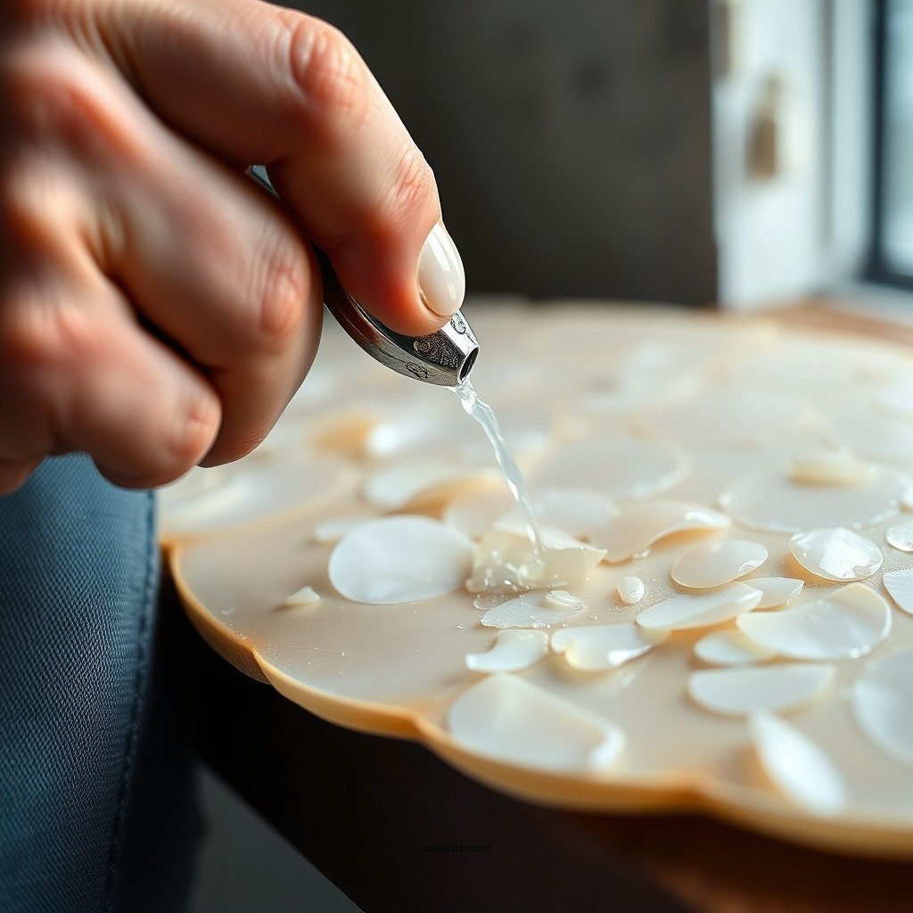 Step-by-Step Cleaning Process - how to clean mother of pearl