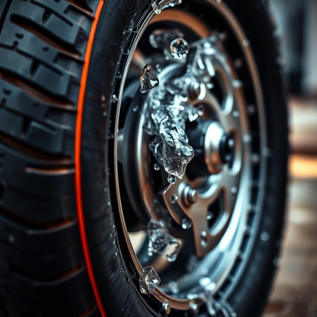 Wash the Tires Thoroughly - how to clean motorcycle tires