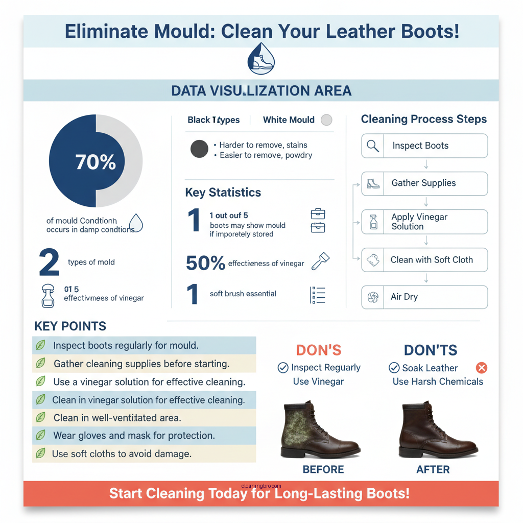 how to clean mould off leather boots - Data Infographic and Statistics