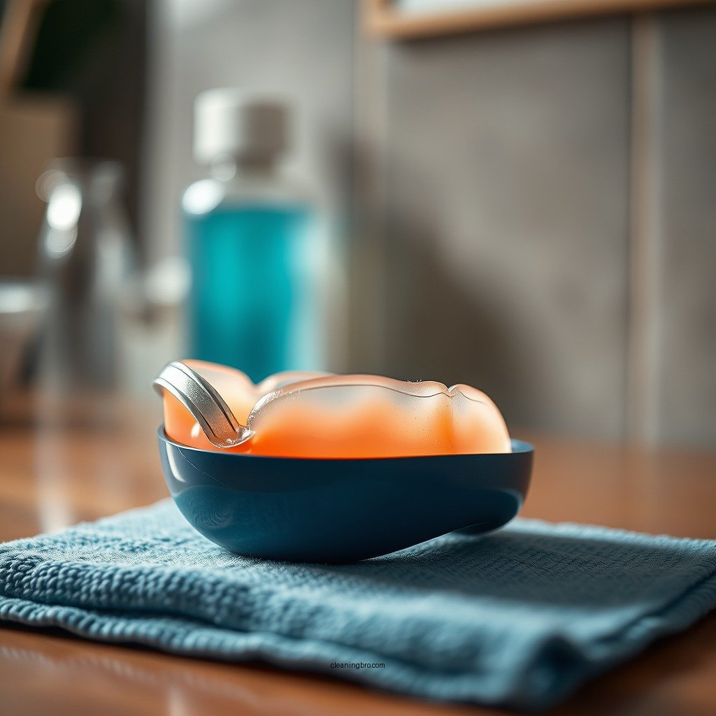 Daily Cleaning Routine - how to clean mouth guard