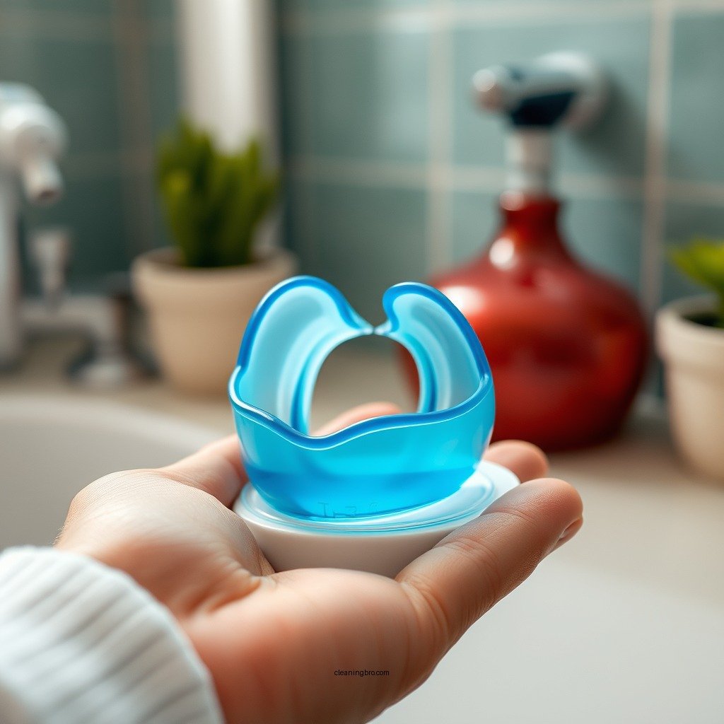 Daily Cleaning Routine - how to clean mouth guard from dentist