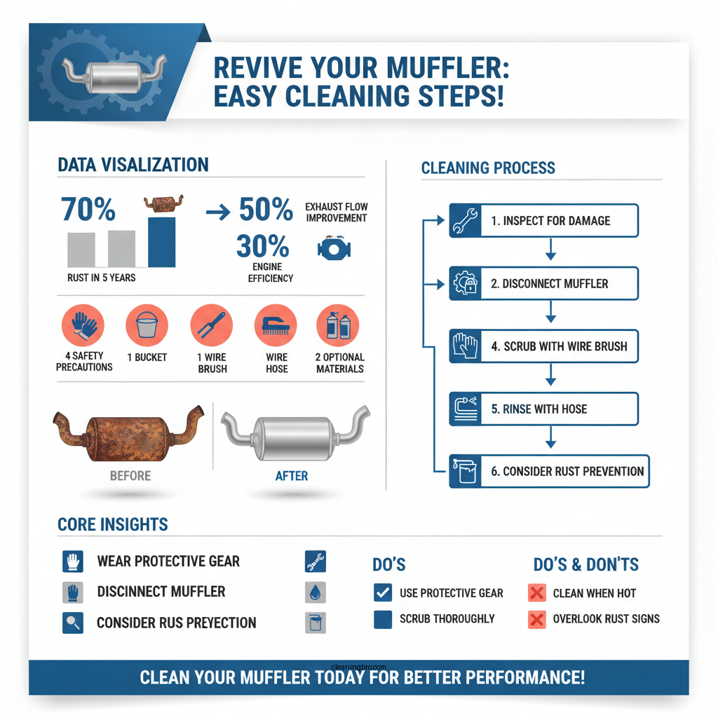 how to clean muffler - Data Infographic and Statistics