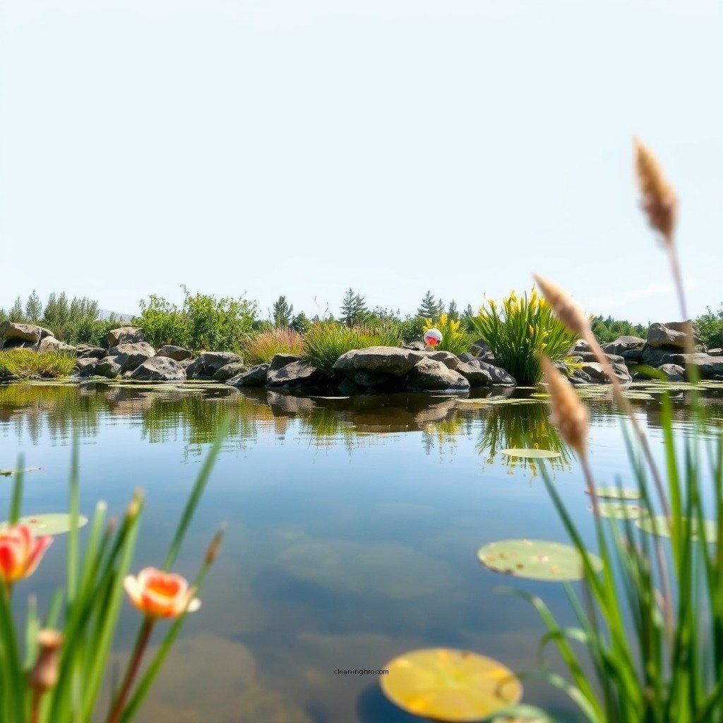 Assessing Your Pond's Condition - how to clean natural pond