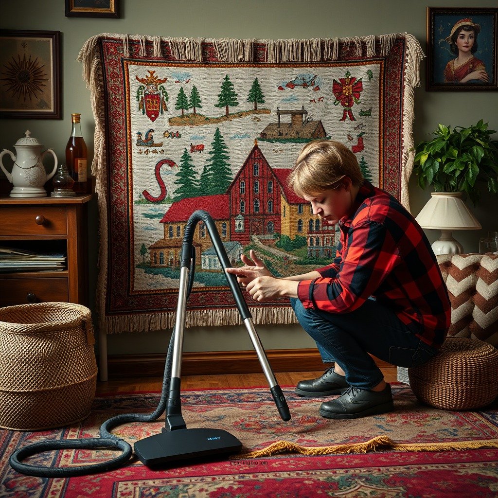 Vacuuming Your Needlepoint - how to clean needlepoint