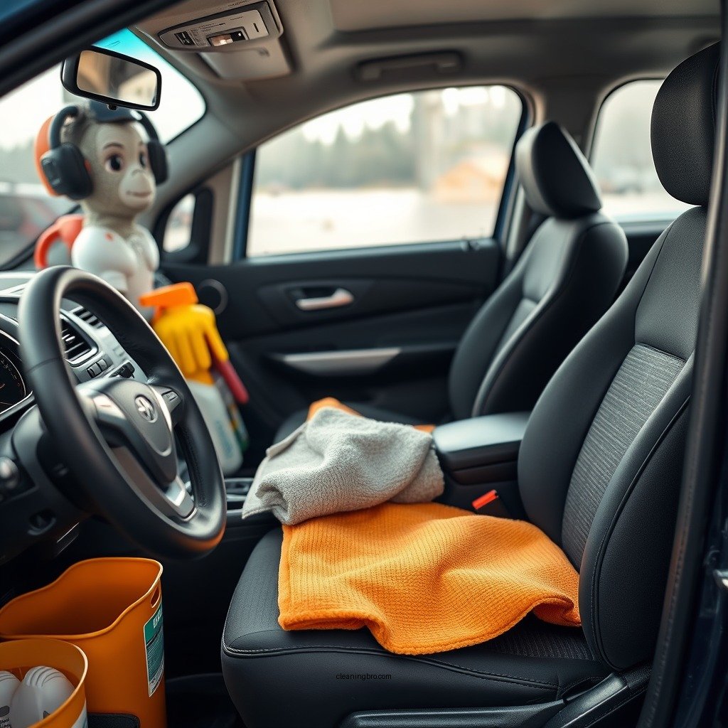 Gather Necessary Cleaning Supplies - how to clean neoprene seat covers