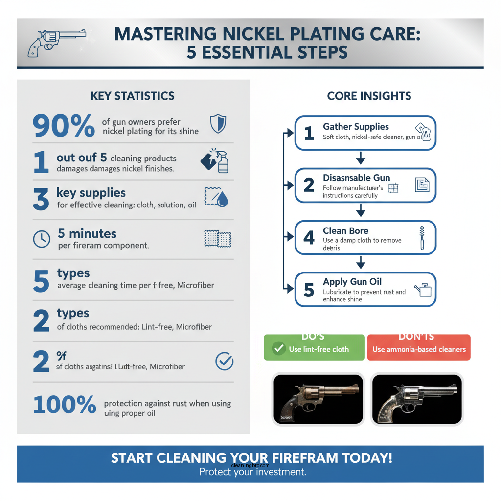 how to clean nickel plated guns - Data Infographic and Statistics