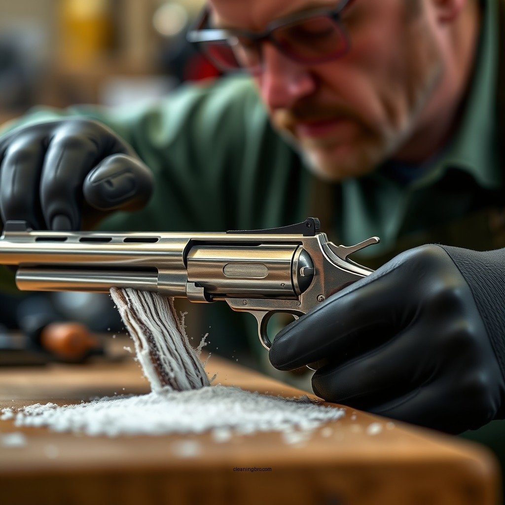 Step-by-Step Cleaning Process - how to clean nickel plated guns