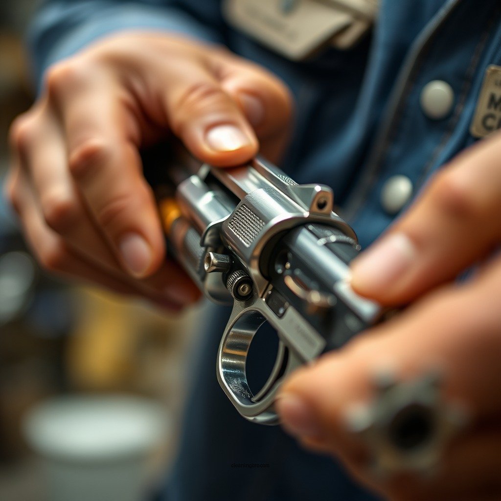 Step-by-Step Cleaning Process - how to clean nickel plated gun