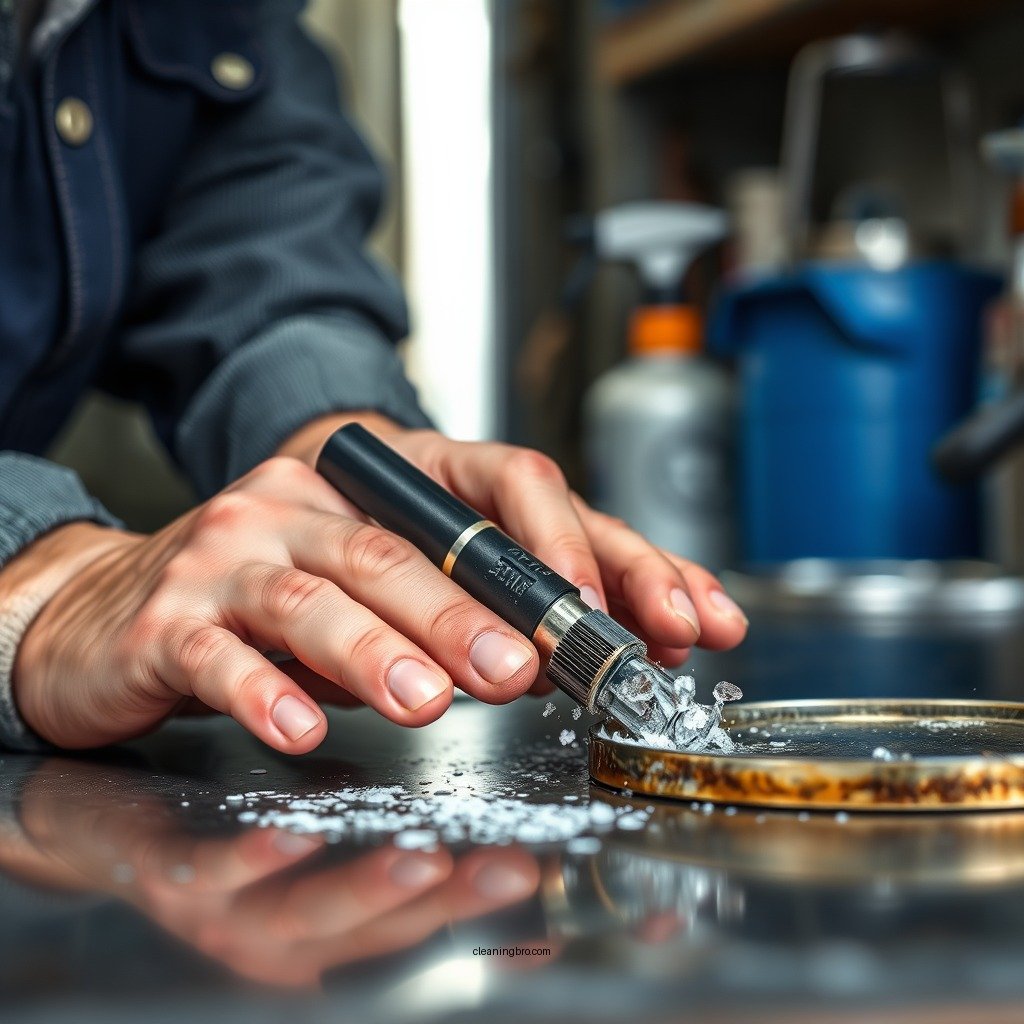 Step-by-Step Cleaning Process - how to clean nickel plated metal