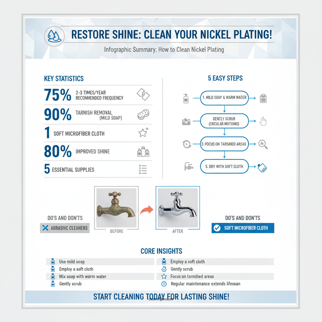 how to clean nickel plating - Data Infographic and Statistics