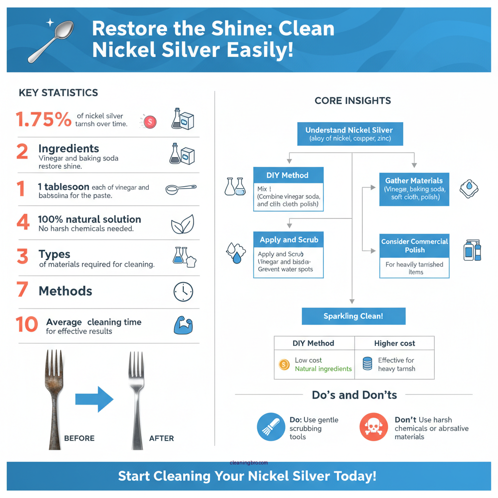 how to clean nickel silver - Data Infographic and Statistics