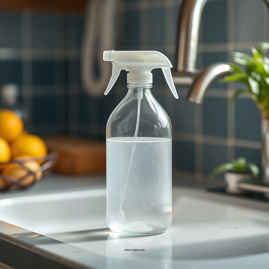 Preparing Your Cleaning Solution - how to clean night guard vinegar
